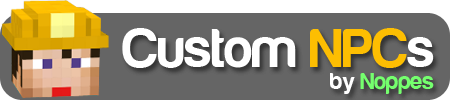 Мод Custom NPCs для minecraft 1.4.7